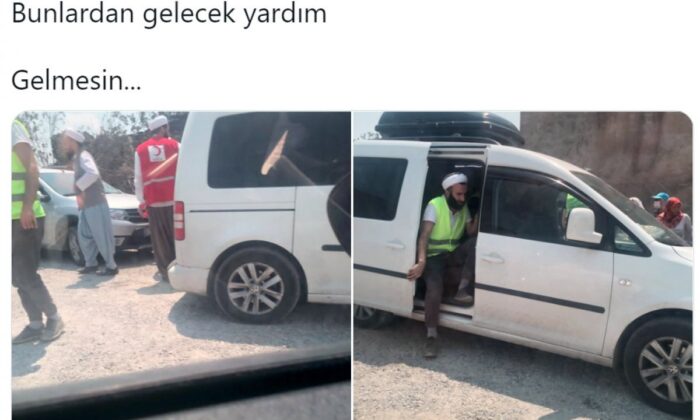Sırf sarıklılar diye orman yangınlarına yardıma giden gönüllülere nefret kustular!.