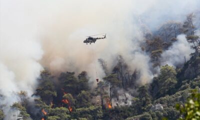 Orman yangınlarıyla mücadelede 9’uncu gün..