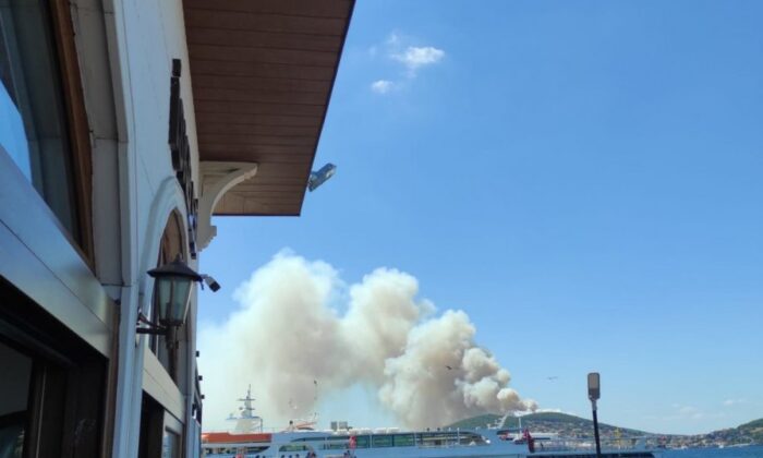 Adalar Belediye Başkanı Erdem Gül’den yangına ilişkin açıklama..