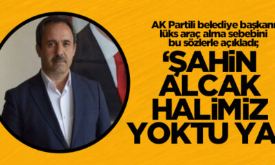 AK Partili Belde Belediye Başkanının lüks makam aracı savunması pes dedirtti!. “Şahin’e Binecek Değiliz Ya!.”