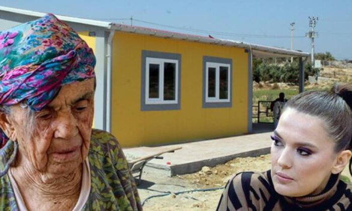 Demet Akalın’ın yangında evini kaybeden alzheimer hastası Öksüzoğlu’na söz verdiği evin yapımı tamamlandı!.