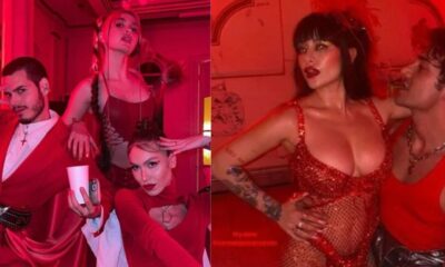 İmamoğlu’nun modacısı Dilara Fındıkoğlu’ndan satanist ayini gibi doğum günü partisi..