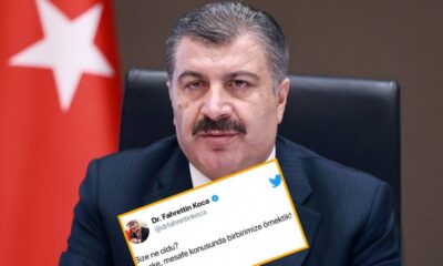 Fahrettin Koca’nın efkârlı paylaşımına gelen tepkiler gülümsetti!.