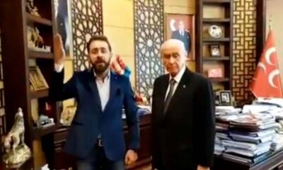 Bahçeli izin verdi, kanser hastası komedyen taklidini yaptı!.