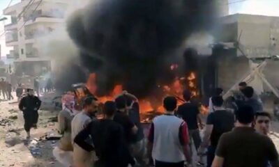 Afrin’de park halindeki araç patlatıldı! 3 ölü, 6 yaralı..