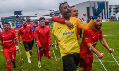 Ampute Futbol Milli Takımı, Avrupa Şampiyonası’nda finalde..