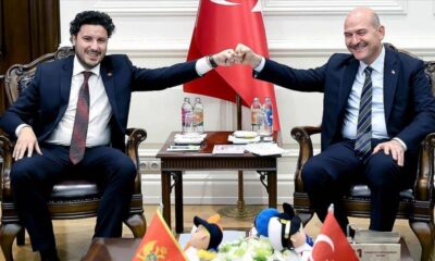 Süleyman Soylu, Karadağ Başbakan Yardımcısı Abazoviç ile görüştü!.