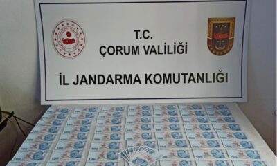 Çorum’da sahte para operasyonu! 1 kişi tutuklandı!.