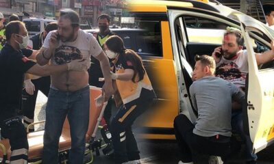 Taksi şoförü, aracına almadığı 2 kişi tarafından bıçaklandı!.