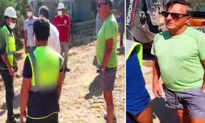 Bülent Eczacıbaşı şehir eşkıyalığına soyundu!. Silahlı adamlarıyla ile şantiye basıp çalışanların telefonlarını gasp etti!.