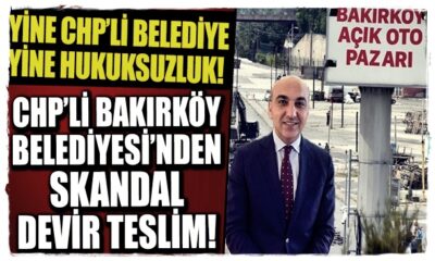 CHP’li Bakırköy Belediyesi’nden hukuk dışı devir..