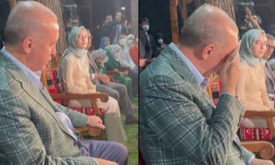 Başkan Erdoğan’ın gözyaşlarını tutamadığı anlar.. “Sana, bana, vatanıma, ülkemin insanlarına dair..”