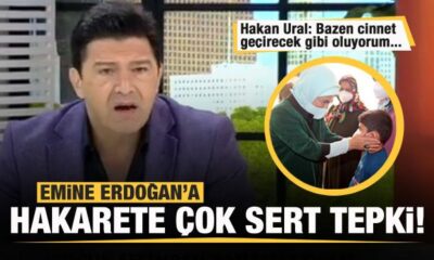 Hakan Ural, Emine Erdoğan’a hakaret edenlere ateş püskürdü! “Çıldırmışlar bunlar azmış!.” (video haber)