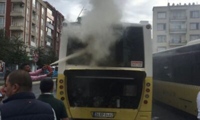 İstanbul’da sıradan bir gün! Gaziosmanpaşa’da İETT otobüsü yolda kaldı!.