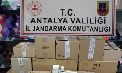 Antalya’da 7 bin 482 adet kaçak ilaç ele geçirildi!.