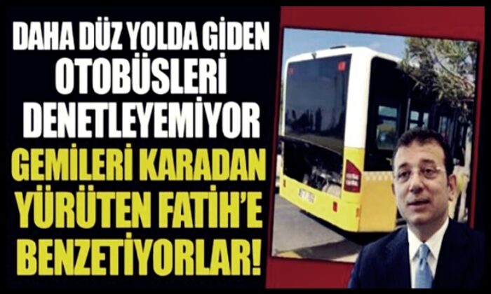 Meral Hanımın “Fatih”i otobüsleri düz yolda yürütemedi! İstanbul’da yine arızalı İETT vakası..