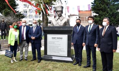 CHP’nin heykelsiz günü geçmiyor! Zonguldak’ta İsmet İnönü’nün adı verilen park ve büst açıldı!.