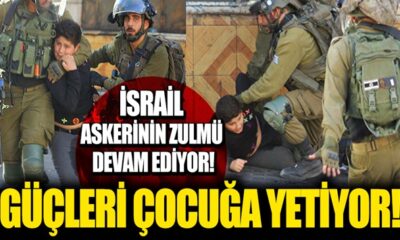 İşgalci teröristler, 10 yaşındaki Filistinli İsmail’i darp ederek gözaltına aldı!.