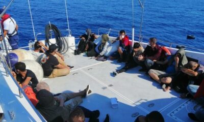 Marmaris’te 18 göçmen kurtarıldı!.