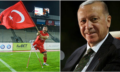 Cumhurbaşkanı Erdoğan’dan Ampute Futbol Milli Takımı’na tebrik..