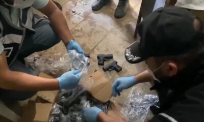 Gaziantep ve Kilis’te, silah kaçakçılarına operasyon..