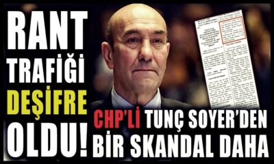 Tunç Soyer’in inanılmaz rant trafiği! İhaleyi alan da veren de kendisi.. (video haber)