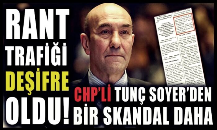 Tunç Soyer’in inanılmaz rant trafiği! İhaleyi alan da veren de kendisi.. (video haber)