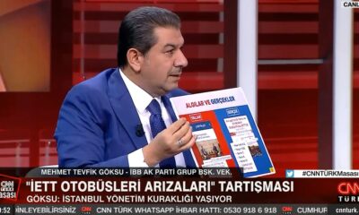 Tevfik Göksu açıkladı! “14 İBB otobüs bakım ihalesini tek firma aldı!.”