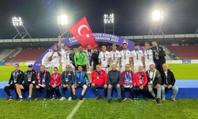 TFF’den Ampute Milli Futbol Takımı’na 1.5 milyon lira ödül..