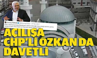 “Camii yıkılacak yerine rezidans yapılacak” diye ortalığı ayağa kaldıran Tuncay Özkan’ın palavrası elinde patladı!.
