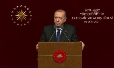 Başkan Erdoğan’dan Yükseköğretim Akademik Yıl Açılışı’nda önemli açıklamalar..