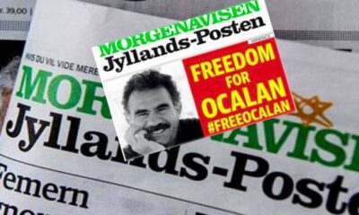 İslam düşmanı ırkçı Danimarka gazetesi şimdi de Öcalan’ın reklamını yayınladı!.