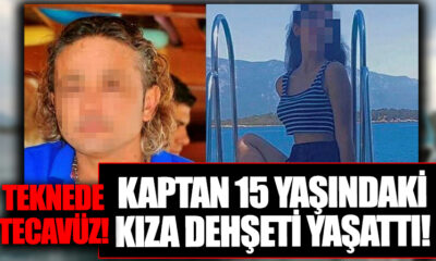 Muğla’da taciz dehşeti! Kaptandan, teknede 15 yaşındaki kız çocuğuna tecavüz girişimi..