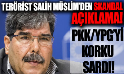 PKK/YPG’nin operasyon korkusu bunu da söyletti! Terörist Salih Müslim: ”Türkiye büsbütün yıkılır!.”