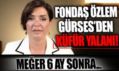 Özlem Gürses yine yalan söyledi!. Küfrü 6 ay sonra şikayet etmiş!.