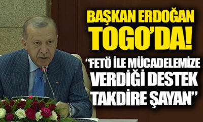 Başkan Erdoğan: “Togo’nun FETÖ ile mücadelemize verdiği destek takdire şayan..”