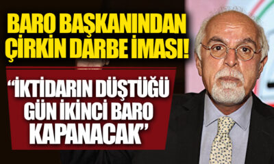 İstanbul 1 Nolu Barosu Başkanı Durakoğlu haddini aştı! “İktidarın düştüğü gün ikinci baro kapanacak!.”