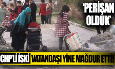 Küçükçekmece’de İSKİ çilesi bitmiyor! Vatandaş isyan etti!.