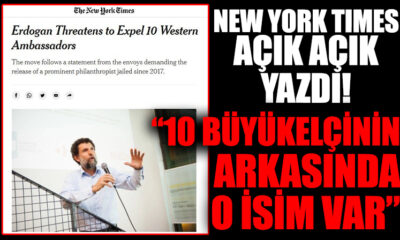 New York Times Başkan Erdoğan’ın Osman Kavala çıkışını manşete taşıdı!.