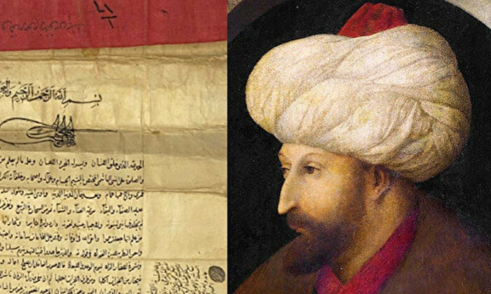 Ne kadar Ata mirasımız varsa çalmışlar!. Fatih’in Fermanı Londra’da satışa çıkıyor!.