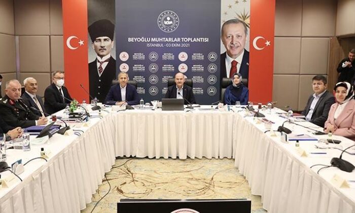 Süleyman Soylu, muhtarlarla bir araya geldi!.