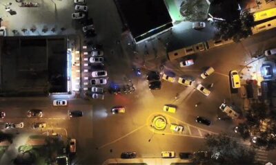 Bursa’da drone destekli asayiş uygulaması..