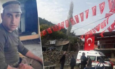 Hakurk bölgesinden acı haber! 1 asker şehit oldu!.