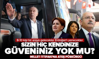 Muharrem İnce Millet İttifakı’nı topa tuttu!. “Sizin kendinize güveniniz yok mu?.”