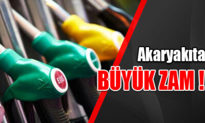 Benzine yine zam, yeni zam, hep zam!. Fiyatı 15 liraya dayandı!.