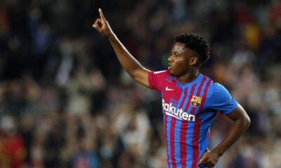 Ansu Fati 2027 yılına kadar Barcelona’da..