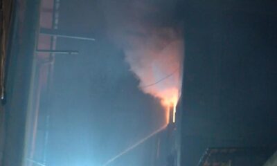 Bayrampaşa Dericiler Sitesi’nde yangın..