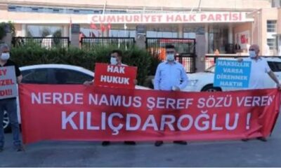 Hem şerefsizsiniz hem namussuzsunuz işte!. CHP’li belediyeler şeref namus sözü verdikleri halde 10 bin kişiyi işlerinden attı!.