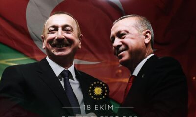 Cumhurbaşkanı Erdoğan, Azerbaycan’ın Bağımsızlık Günü’nü kutladı!.