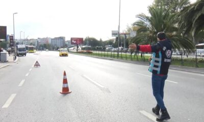 Denetim yapan sivil polisi araca almayan taksiciye ceza kesildi!.